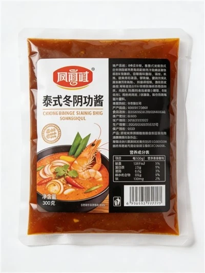 Sac d'emballage de sauce-haute température